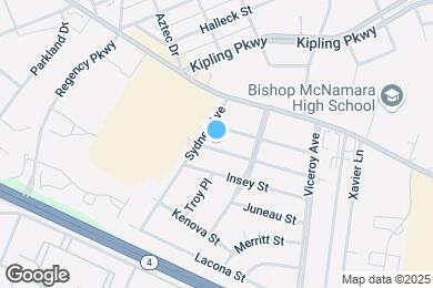 Map image of the property - 6504 Hansford St