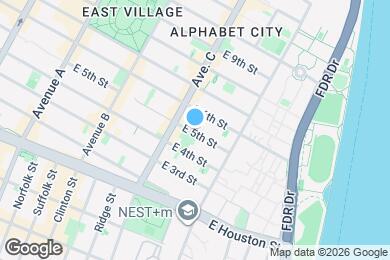 Map image of the property - 717 E 5th St