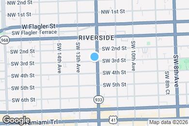 Map image of the property - 302 SW 12th Ave