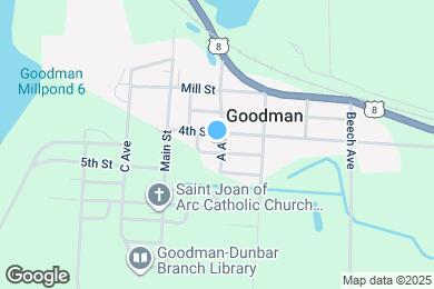 Map image of the property - 401 4th St