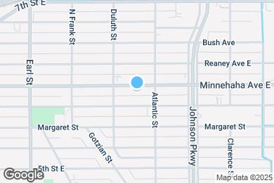 Map image of the property - 1214 Minnehaha Ave E