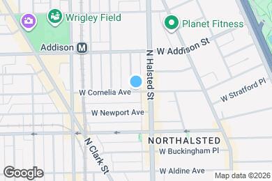 Map image of the property - 814 W Cornelia Ave