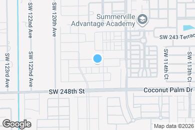 Map image of the property - 11817 SW 246th Ter