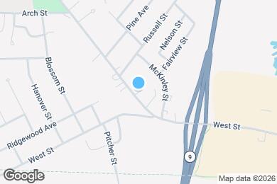 Map image of the property - 19 Park Ave