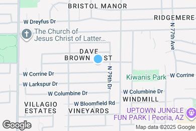 Map image of the property - 7937 W Windrose Dr