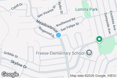 Map image of the property - 268 Meadowbrook Dr