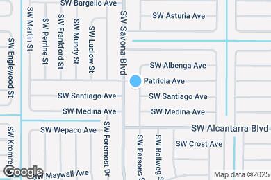 Map image of the property - 3442 SW Parsons St