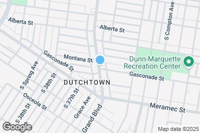 Map image of the property - 4062 S Grand Blvd