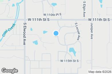 Map image of the property - 11232 S Nandina Ave