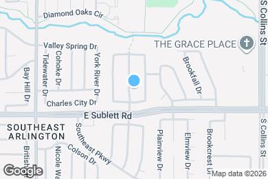 Map image of the property - 6101 Rising Meadow Dr