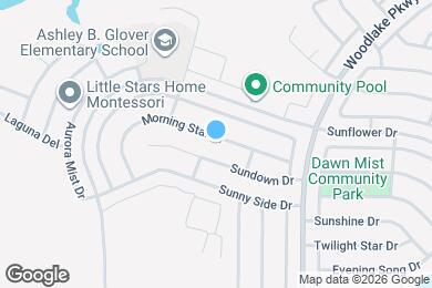 Map image of the property - 3050 Morning Star Dr