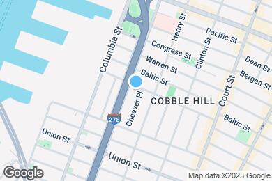 Map image of the property - 128 Kane St