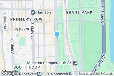 Map image of the property - 839 S Michigan Ave