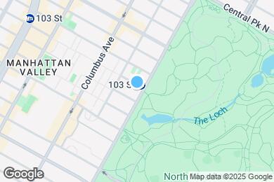Map image of the property - 425 Central Prk W