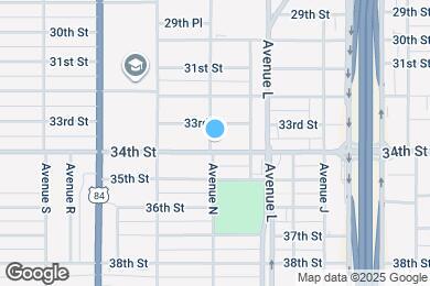 Map image of the property - 1316 34th St