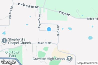Map image of the property - 511 Eagle Dr