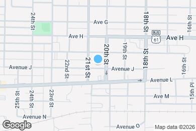 Map image of the property - 2015 Avenue J