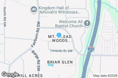 Map image of the property - 3489 Creighton Rd SW