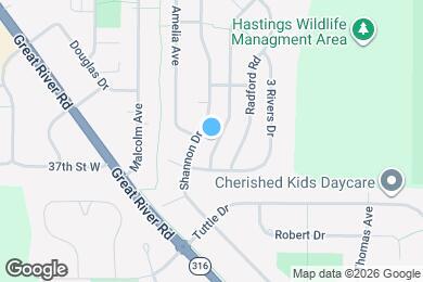 Map image of the property - 73 Meggan Dr