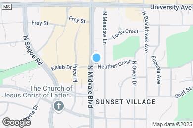 Map image of the property - 501 N Midvale Blvd