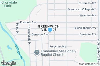 Map image of the property - 4723 Genesee Ave