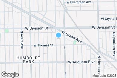 Map image of the property - 1121 N Monticello Ave