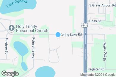 Map image of the property - Spring Lake Cove Apartments