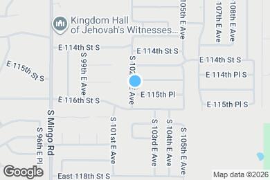 Map image of the property - 10201 E 115th Pl