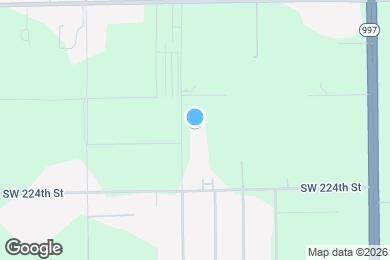 Map image of the property - 22301 SW 182nd Ave