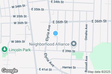 Map image of the property - 3756 Denver Ave