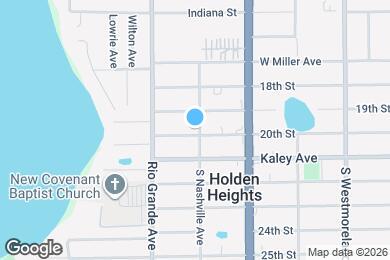 Map image of the property - 1501 20th St