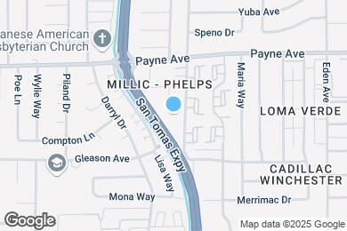 Map image of the property - 1375 Phelps Ave
