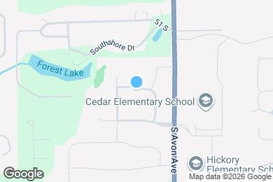 Map image of the property - 6879 Merritt Ridge Way