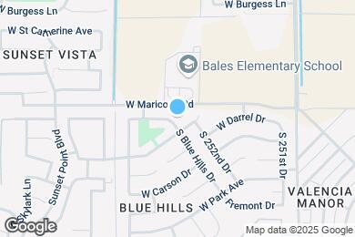 Map image of the property - 6861 S Blue Hills Dr