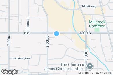 Map image of the property - 1156 E 3300 S