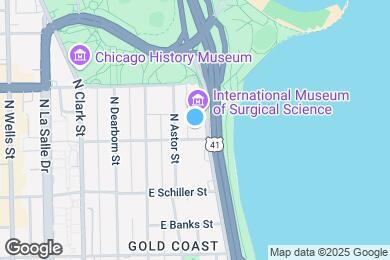 Map image of the property - 1500 N Lake Shore Dr