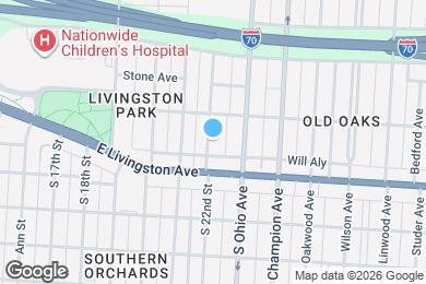 Map image of the property - 698 S 22nd St