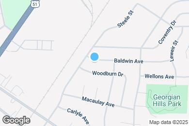 Map image of the property - 1779 Baldwin Ave