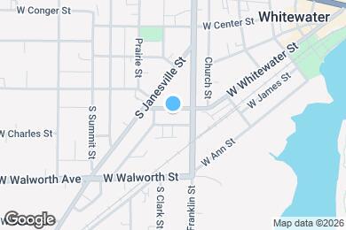Map image of the property - 521 W Whitewater St