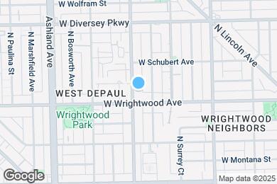 Map image of the property - 2615 N Southport Ave