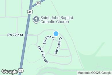 Map image of the property - 19497 SW 77th Pl