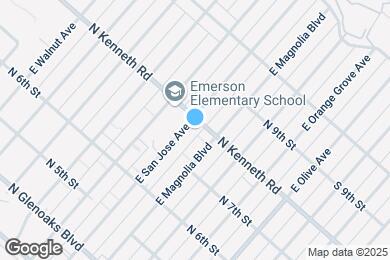 Map image of the property - 421 N Kenneth Rd