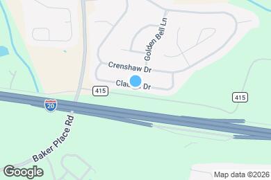 Map image of the property - 261 Claudia Dr