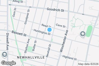 Map image of the property - 425 Huntington St