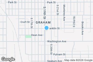 Map image of the property - 1308 S 19th St