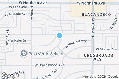 Map image of the property - 7646 N 37th Ave