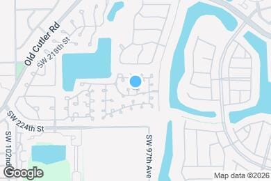 Map image of the property - 9785 SW 222nd St