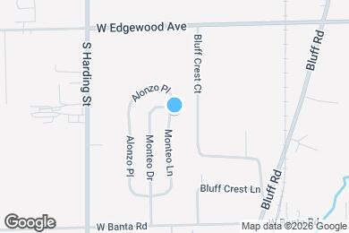 Map image of the property - 6219 Monteo Ln