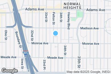 Map image of the property - 4541 Felton St