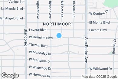 Map image of the property - 426 W Hermine Blvd